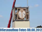 Fotos & Video Aufbauzeit Oktoberfest München 2012 vom 08.08.2012 (©Foto: Verena Haas)